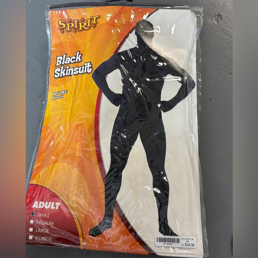 Spirit Black Full-Body Suit